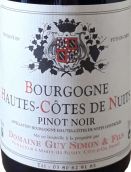 蓋伊·西蒙·父子酒莊（上夜丘村）黑皮諾紅葡萄酒(Domaine Guy Simon & Fils Pinot Noir, Bourgogne Hautes Cotes de Nuits, France)