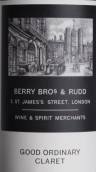 貝瑞路德酒莊干紅葡萄酒(Berry Bros & Rudd Good Ordinary Claret, Bordeaux, France)