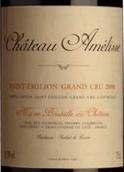 阿米里斯酒庄红葡萄酒(Chateau Amelisse, Saint-Emilion Grand Cru, France)