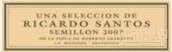 Ricardo Santos Semillon, Mendoza, Argentina