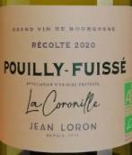 讓·洛龍酒莊小冠花有機(jī)白葡萄酒（普伊-富賽）(Jean Loron La Coronille Bio, Pouilly-Fuisse, France)