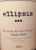 省略酒莊黑皮諾干紅葡萄酒(Ellipsis Wine Company Pinot Noir, Russian River Valley, USA)