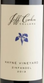 杰夫·科恩酒莊海茵園仙粉黛干紅葡萄酒(Jeff Cohn Cellars Hayne Vineyard Zinfandel, California, USA)