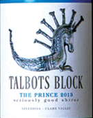 塔爾博特王子系列西拉紅葡萄酒(Talbots?Block The Prince Shiraz, Clare Valley, Australia)