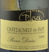 帕特里克·莱塞克酒庄金石白葡萄酒(Patrick Lesec Pierres Dorees Blanc, Chateauneuf-du-Pape, France)