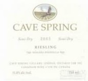 Cave Spring Riesling, Niagara Peninsula, Canada