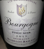 巴耶酒莊勃艮第紅葡萄酒(Domaine Hudelot Baillet Bourgogne Passe-tout-grains, Burgundy, France)