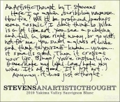 Stevens An Artistic Thought Sauvignon Blanc, Yakima Valley, USA