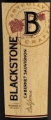 黑石酒莊釀酒師精選赤霞珠紅葡萄酒(Blackstone Winemaker's Select Cabernet Sauvignon, California, USA)