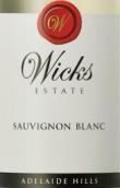 威克斯長相思干白葡萄酒(Wicks Estate Sauvignon Blanc, Adelaide Hills, Australia)