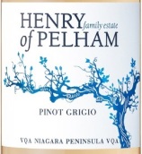 享利佩勒姆家族灰皮諾白葡萄酒(Henry of Pelham Family Estate Pinot Grigio, Niagara Peninsula, Canada)