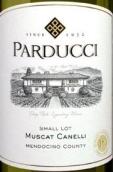 帕爾杜奇酒莊小地塊白麝香白葡萄酒(Parducci Small Lot Muscat Canelli, Mendocino County, USA)