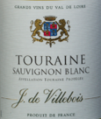 維耶布瓦酒莊珍藏系列都蘭白葡萄酒(Domaine J. de Villebois Collection Touraine, Touraine, France)