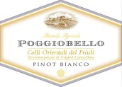 伯杰白皮諾干白葡萄酒(Poggiobello Pinot Bianco, Colli Orientali del Friuli, Italy)