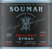 蘇馬有機西拉干紅葡萄酒(Soumah Equilibrio Syrah, Yarra Valley, Australia)