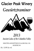 冰峰酒莊瓊瑤漿干白葡萄酒(Glacier Peak Winery Gewurztraminer, Skagit Valley, USA)