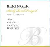 貝靈哲斯坦利園黑皮諾干紅葡萄酒(Beringer Stanly Ranch Pinot Noir, Napa Valley, USA)