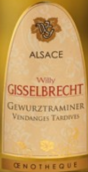 威利·布哈奇酒莊瓊瑤漿晚收干白葡萄酒(Willy Gisselbrecht Gewurztraminer Vendanges Tardives, Alsace, France)