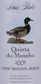 路易斯·帕托多莫伊尼奧紅葡萄酒(Luis Pato Quinta do Moinho, Beiras, Portugal)