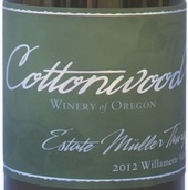 楊木米勒-圖高干白葡萄酒(Cottonwood Estate Muller Thurgau, Oregon, USA)