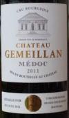 哲麥蘭酒莊紅葡萄酒(Chateau Gemeillan, Medoc, France)