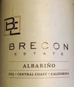 布樂肯酒莊阿爾巴利諾白葡萄酒(Brecon Albarino, Central Coast, USA)