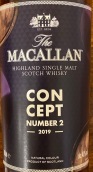 麥卡倫概念2號蘇格蘭單一麥芽威士忌(The Macallan Concept Number 2 Single Malt Scotch Whisky, Highlands, Scotland)