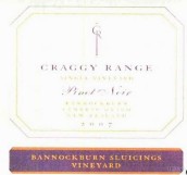 克拉吉班諾克本斯露西園黑皮諾干紅葡萄酒(Craggy Range Bannockburn Sluicings Vineyard Pinot Noir, Central Otago, New Zealand)