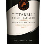 蒂塔雷利酒莊羅布爾赤霞珠紅葡萄酒(Bodega Tittarelli Roble Cabernet Sauvignon, Mendoza, Argentina)