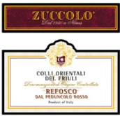 蘇克羅弗留利東山紅梗瑞弗斯科達干紅葡萄酒(Zuccolo Colli Orientali del Friuli Refosco dal Peduncolo Rosso, Friuli-Venezia Giulia, Italy)