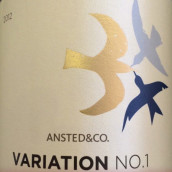 安斯特德酒莊第1號變種西拉干紅葡萄酒(Ansted & Co. Variation No.1 Syrah, Bendigo, Australia)