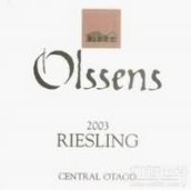 奧爾森班諾本雷司令干白葡萄酒(Olssens of Bannockburn Dry Riesling, Central Otago, New Zealand)