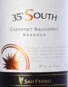 圣派德羅酒莊南緯35度珍藏赤霞珠紅葡萄酒(Vina San Pedro 35 South 35 Sur Cabernet Sauvignon Reserva, Chile)