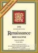 復(fù)興晚熟瑚珊干白葡萄酒(Renaissance Vendage Tardive Roussanne, North Yuba, USA)