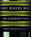 三河文堡園品麗珠干紅葡萄酒(3 Rivers Weinbau Vineyard Cabernet Franc, Washington, USA)