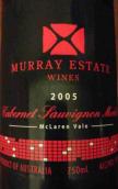 穆雷酒莊赤霞珠-梅洛混釀干紅葡萄酒(Murray Estate Wines Cabernet Sauvignon Merlot, McLaren Vale, Australia)