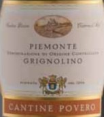 普維若格麗尼奧里諾干紅葡萄酒(Cantine Povero Piedmont Grignolino, Piedmont, Italy)