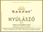 賽普斯紐拉佐干白葡萄酒(Szepsy Nyulaszo, Tokaj, Hungary)