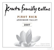 Krutz Family Cellars Anderson Valley Pinot Noir, Mendocino County, USA