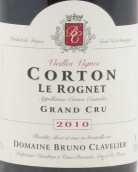 利刃酒庄罗尼老藤（科尔登一级园）红葡萄酒(Bruno Clavelier Le Rognet Vieilles Vignes, Corton Grand Cru, France)