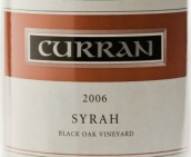 庫蘭酒莊黑橡木園西拉干紅葡萄酒(D'Alfonso-Curran Wines Black Oak Vineyard Syrah, Santa Barbara County, USA)