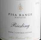 比薩谷酒莊雷司令干白葡萄酒(Pisa Range Estate Riesling, Central Otago, New Zealand)