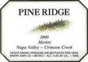 松樹嶺緋紅溪梅洛干紅葡萄酒(Pine Ridge Winery Crimson Creek Merlot, Napa Valley, USA)