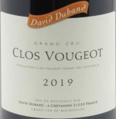 大衛(wèi)杜邦酒莊（伏舊特級園）紅葡萄酒(David Duband, Clos de Vougeot Grand Cru, France)