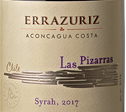 伊拉蘇阿空加瓜海岸片巖西拉干紅葡萄酒(Errazuriz Aconcagua Costa Las Pizarras Syrah, Aconcagua Valley, Chile)