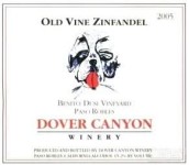 多佛峽谷老藤仙粉黛干紅葡萄酒(Dover Canyon Old Vine Zinfandel, Paso Robles, USA)