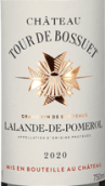 博蘇埃酒莊紅葡萄酒(Chateau Tour de Bossuet, Lalande-de-Pomerol, France)