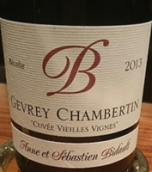 比多酒莊特釀（熱夫雷-香貝丹村）老藤紅葡萄酒(Anne et Sebastien Bidault Cuvee Vielles Vignes, Gevrey Chambertin, France)