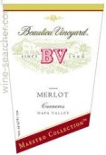 璞立酒莊大師典藏梅洛紅葡萄酒(Beaulieu Vineyard BV Maestro Collection Merlot, Rutherford, USA)