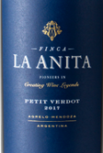 安尼塔酒莊小味而多白葡萄酒(Finca La Anita Petit Verdot, Mendoza, Argentina)